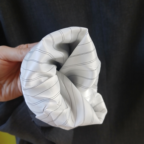 Banana Republic 46R Gray Wool blend Suit Jacket Tailored Slim Fit Made in Egypt - Picture 14 of 16